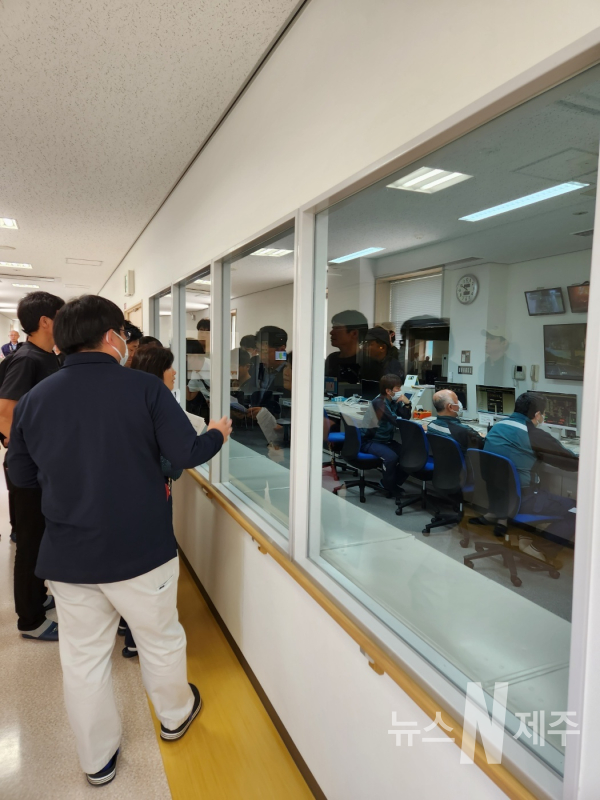 서귀포시 환경미화원 일본 기노카와시 환경센터 방문 교류