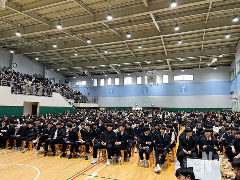 제주제일중, 제73회 제주제일중학교 졸업식 개최