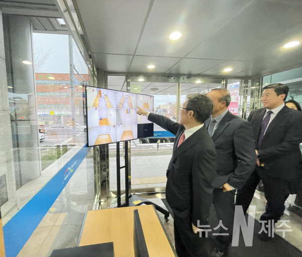 김수일 도선관위 위원장, 제22대 국회의원선거 등 선거사무현장 점검
