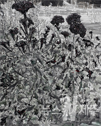 023102407 mija's landscape,acrylic on canvas,100.0x80.3cm,2023